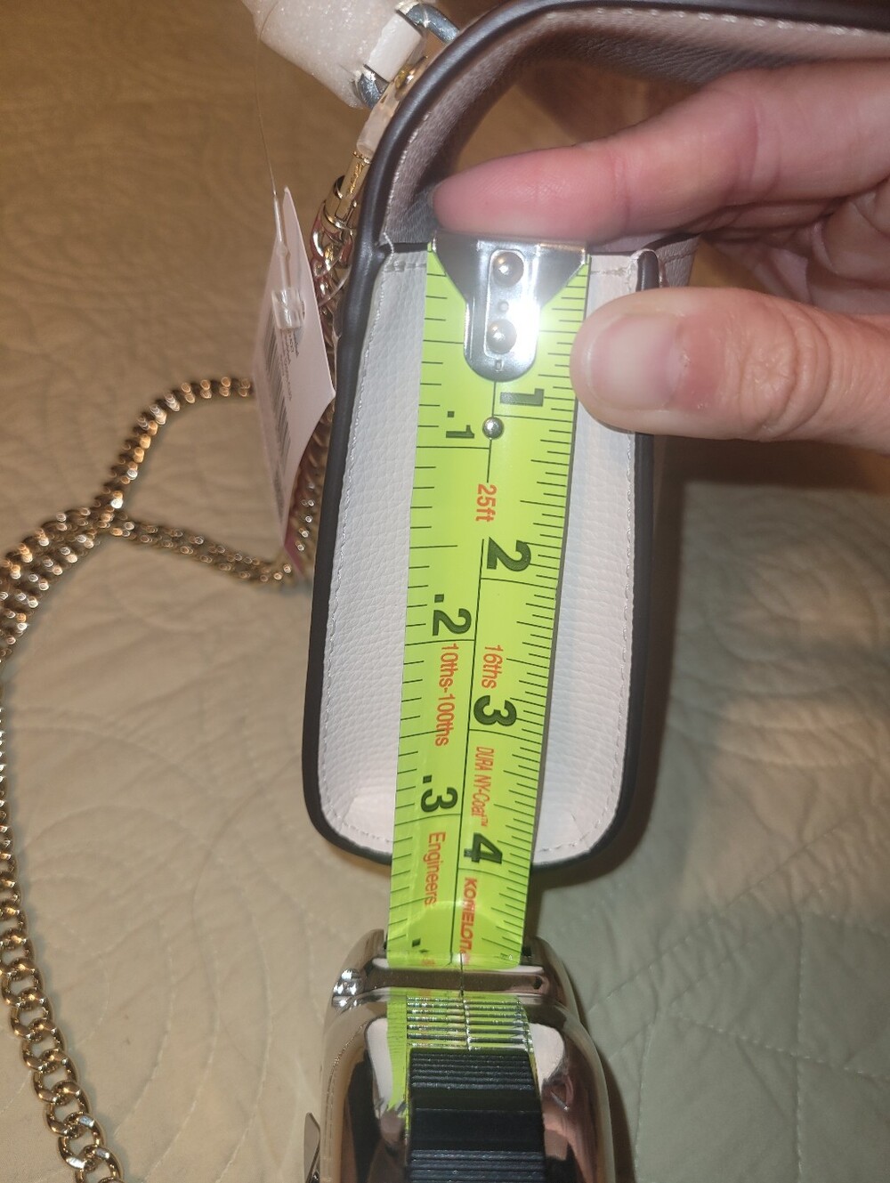 NWT Kate Spade Cream Mini Bag with Colorful Gem Accents - Picture 7 of 13